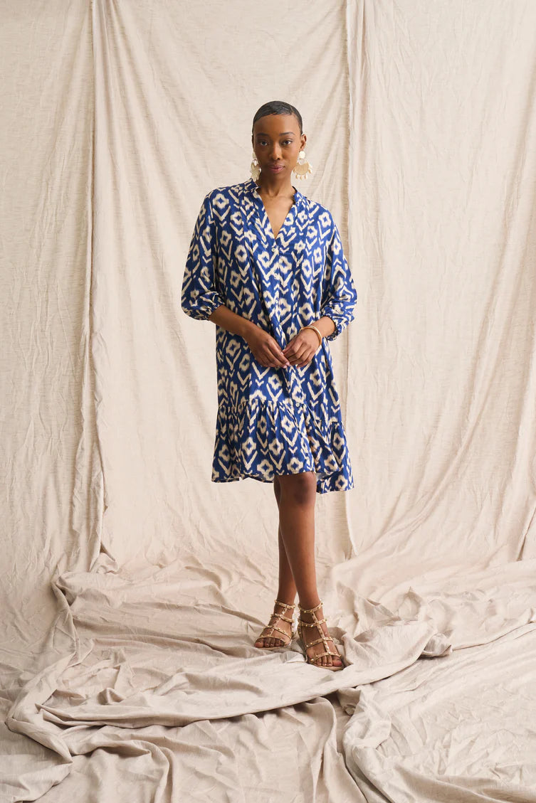 Amalfi Ikat Tunic Dress
